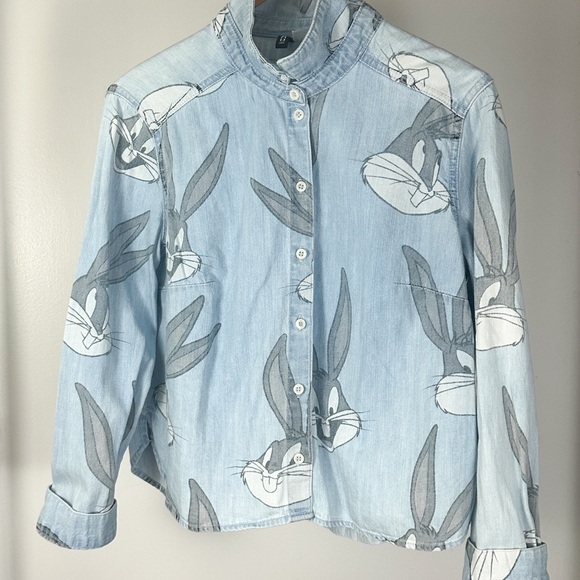 Bugs Bunny Denim Shirt - Picture 2 of 9